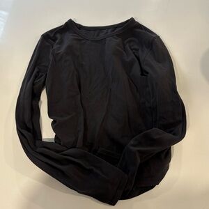 Lululemon black long sleeve top